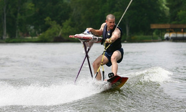 Image result for extreme ironing
